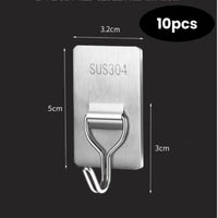 Thumbnail for Self-adhesive towel hook size and pack options