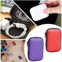 Thumbnail for Electronics organizer case shown open