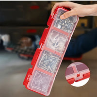 Thumbnail for Small parts organizer with divided storage sections