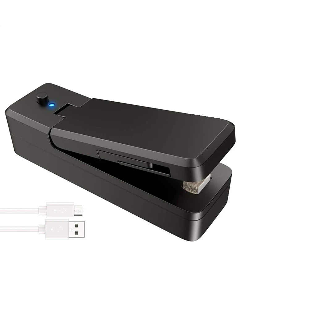 USB rechargeable mini heat sealer detail