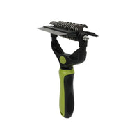 Thumbnail for Pet grooming brush for loose hair removal