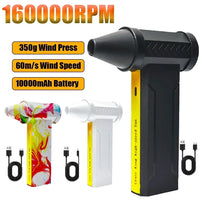 Thumbnail for Black rechargeable turbo electric air duster