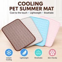 Thumbnail for Cooling pet summer mat available in four colors