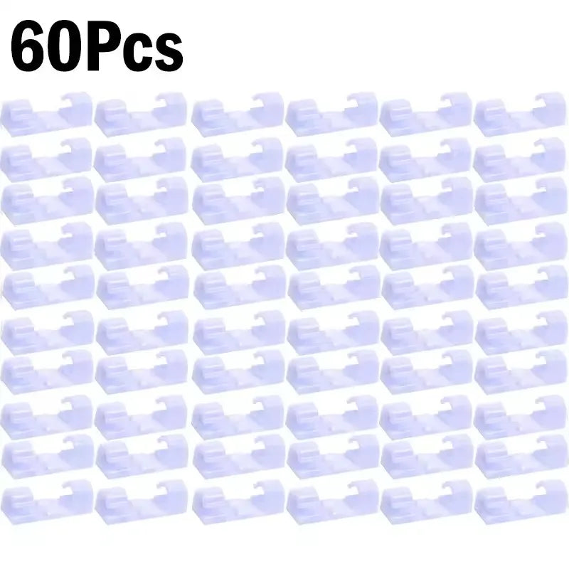 Cable clips routing cords neatly
