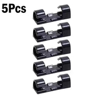 Thumbnail for Black cable organizer clip pack