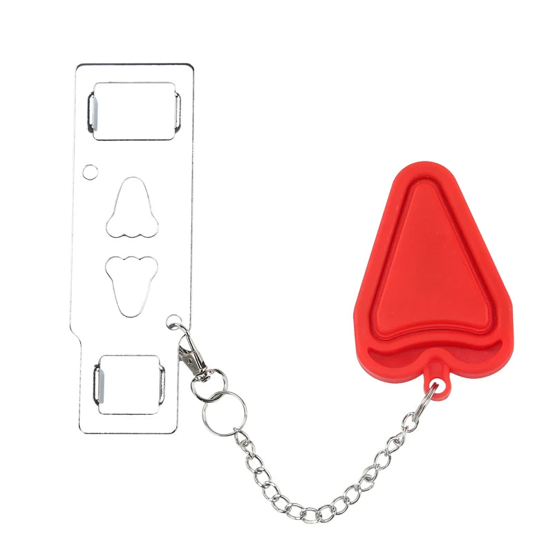 Stainless-steel latch plate detail