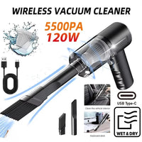 Thumbnail for Handheld car vacuum with included nozzles