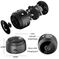 Thumbnail for A9 WiFi Mini HD Security Camera and Voice Recorder - InspiredGrabs.com