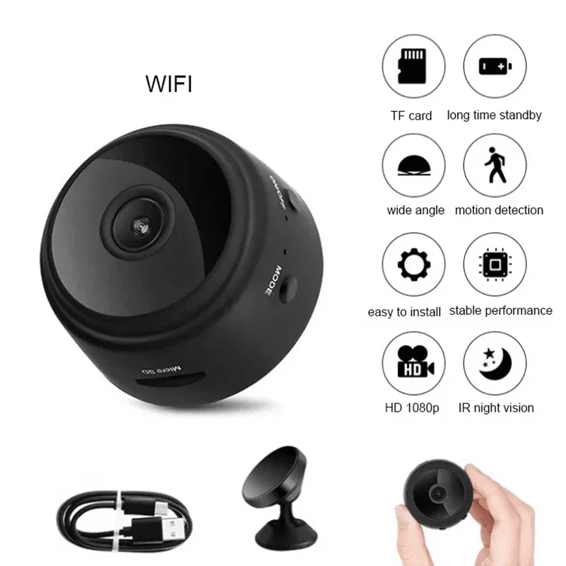 A9 WiFi Mini HD Security Camera and Voice Recorder - InspiredGrabs.com