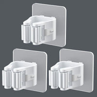 Thumbnail for Adhesive Mop & Broom Holder – 1, 2 or 3 Pack - InspiredGrabs.com