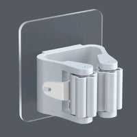 Thumbnail for Adhesive Mop & Broom Holder – 1, 2 or 3 Pack - InspiredGrabs.com