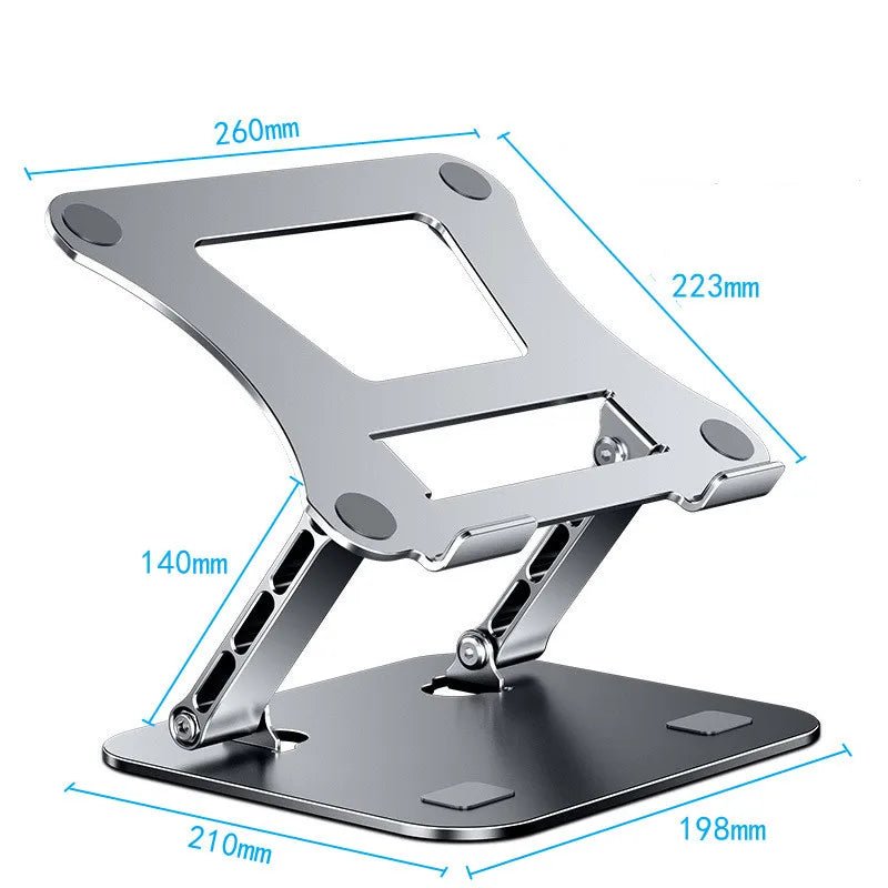 Adjustable Aluminum Laptop & Tablet Stand - InspiredGrabs.com