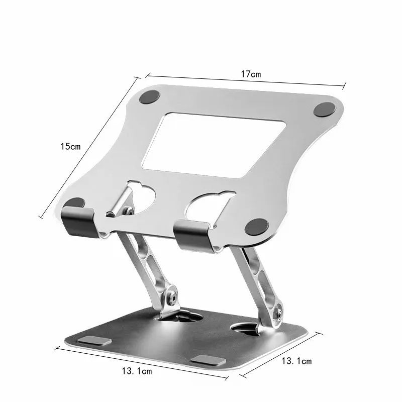 Adjustable Aluminum Laptop & Tablet Stand - InspiredGrabs.com