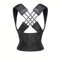 Thumbnail for Adjustable Back Brace for Posture Support - InspiredGrabs.com