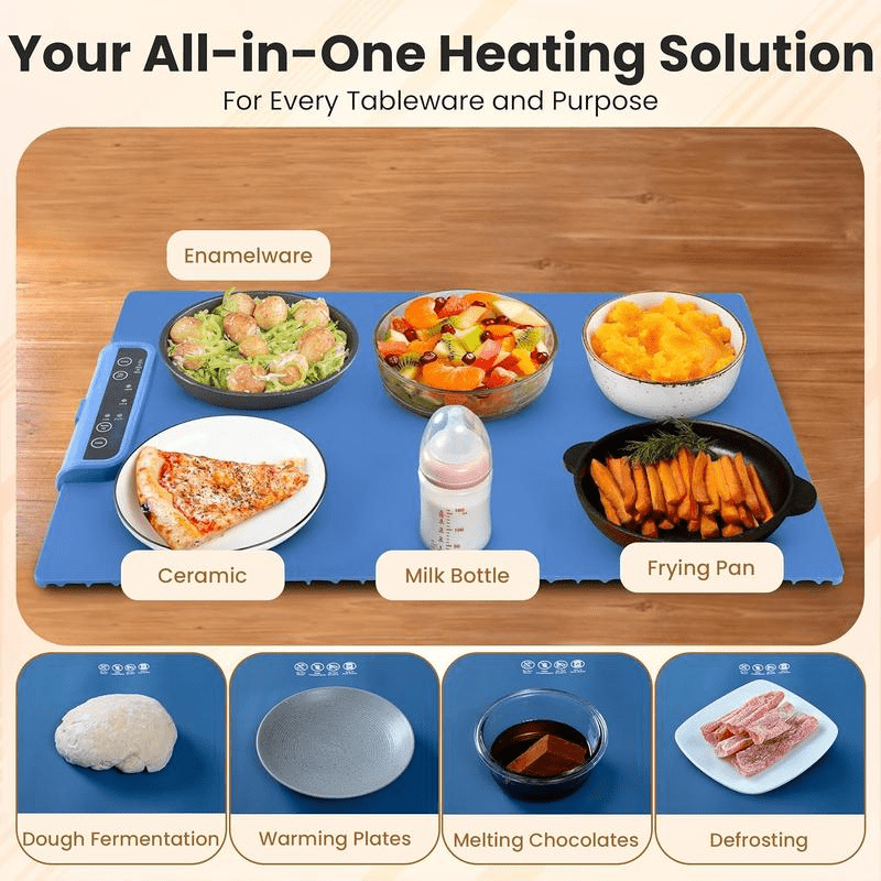 Adjustable Electric Warming Tray - Food Warmer - InspiredGrabs.com
