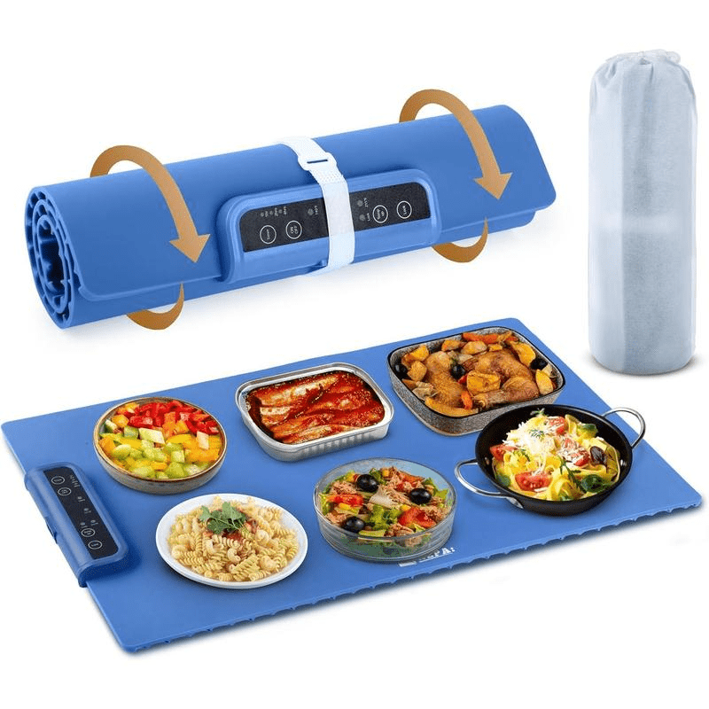 Adjustable Electric Warming Tray - Food Warmer - InspiredGrabs.com