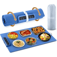 Thumbnail for Adjustable Electric Warming Tray - Food Warmer - InspiredGrabs.com