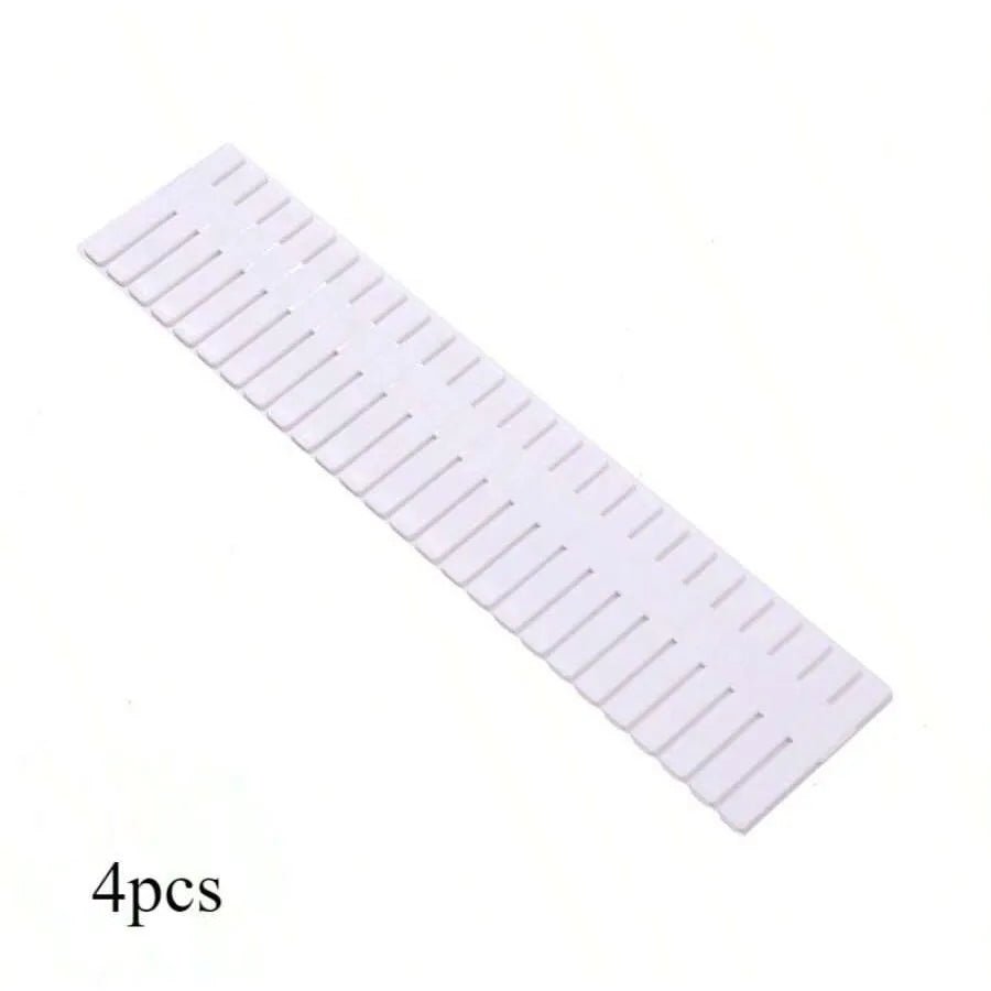 Adjustable Plastic Space separation tool Desk and Drawer Organizer Dividers PP Material Storage System for Office Dorm Home - InspiredGrabs.com
