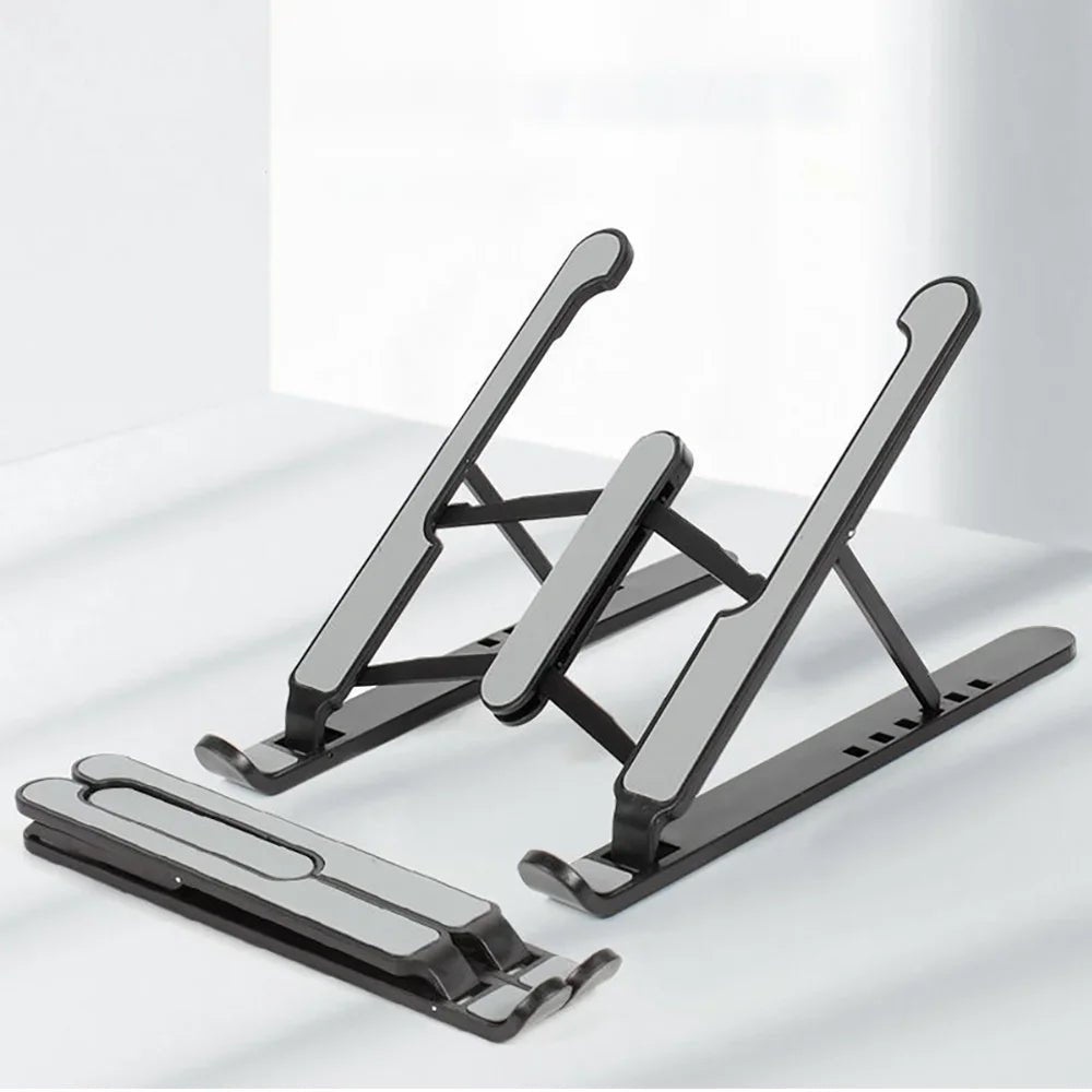 Adjustable Portable Laptop Stand - Ergonomic Support - InspiredGrabs.com