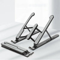 Thumbnail for Adjustable Portable Laptop Stand - Ergonomic Support - InspiredGrabs.com