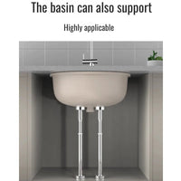 Thumbnail for Adjustable Stainless Steel Sink Support Rod - InspiredGrabs.com