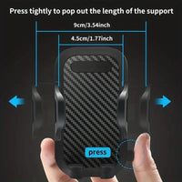 Thumbnail for Adjustable Suction-Cup Car Phone Holder – Black - InspiredGrabs.com