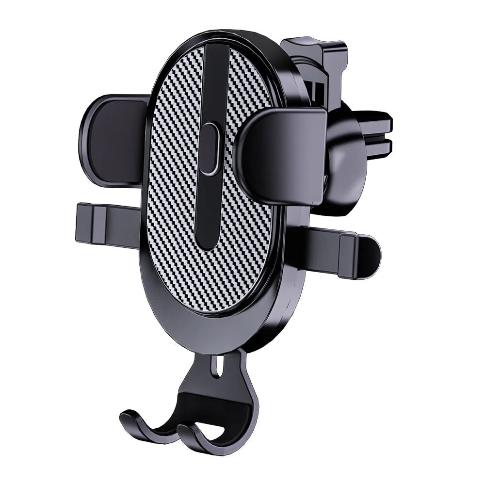 Adjustable Suction-Cup Car Phone Holder – Black - InspiredGrabs.com