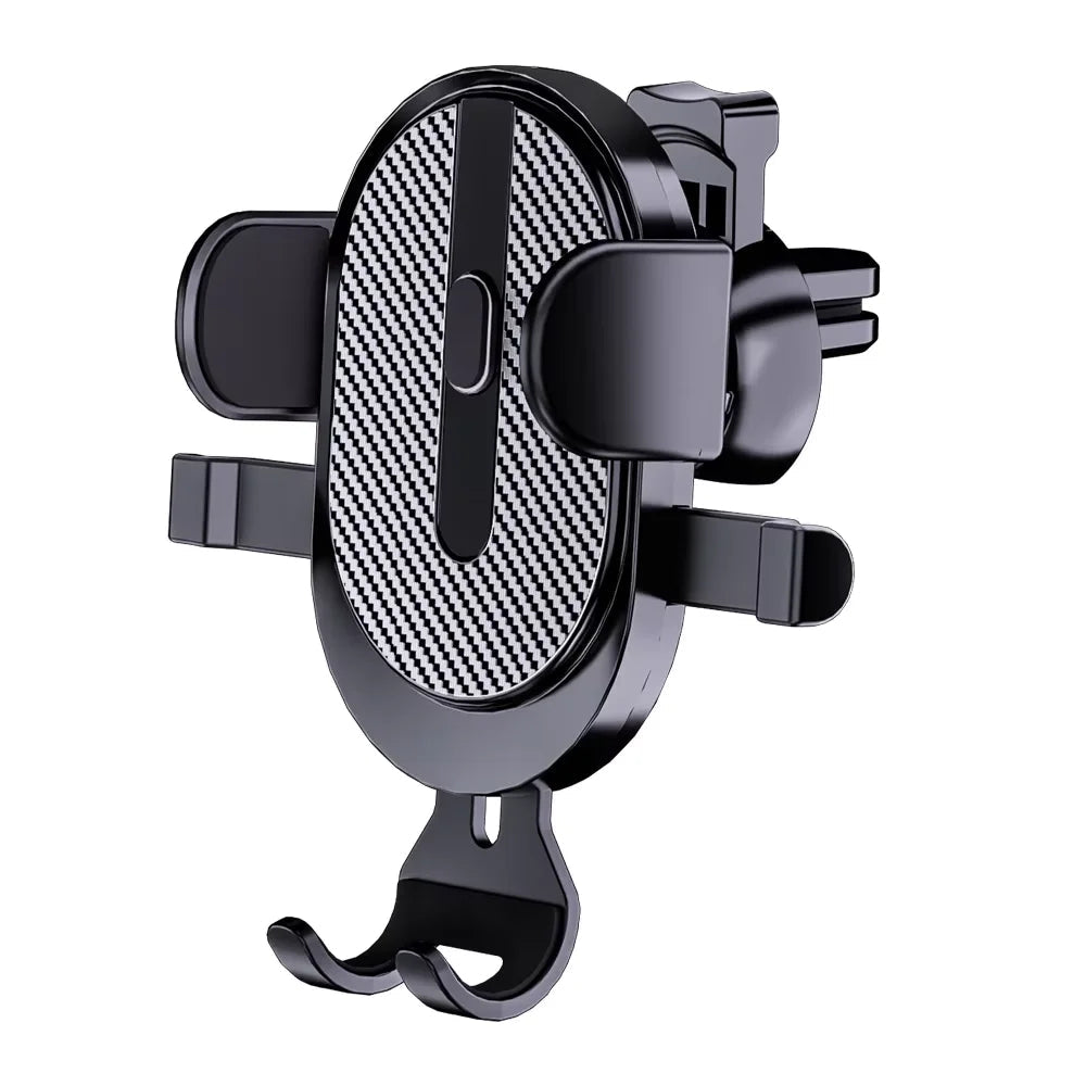 Adjustable Suction-Cup Car Phone Holder – Black - InspiredGrabs.com