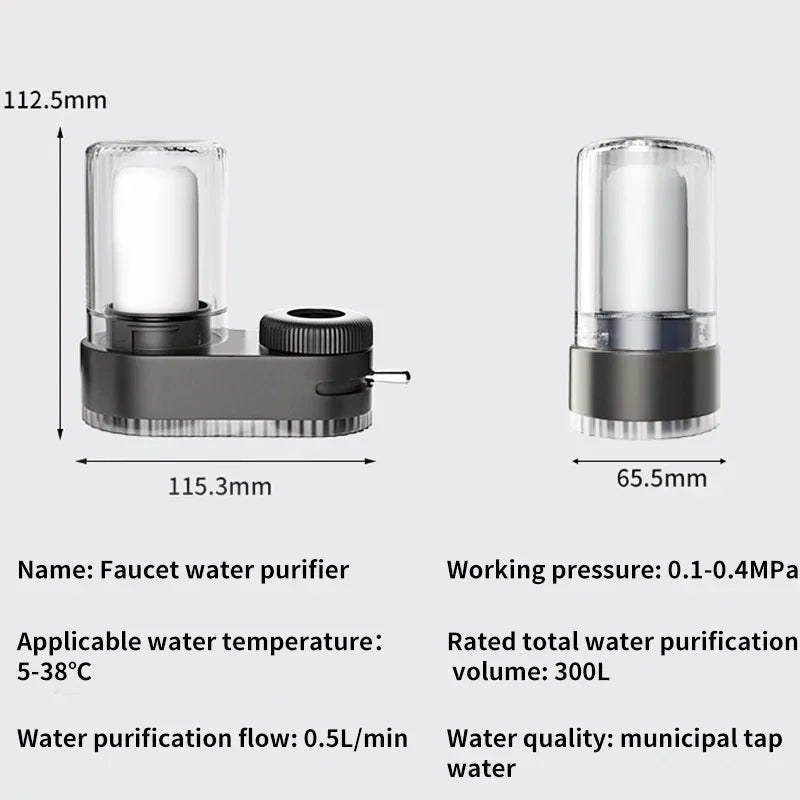 Advanced Kitchen Faucet Water Purifier Filter - InspiredGrabs.com