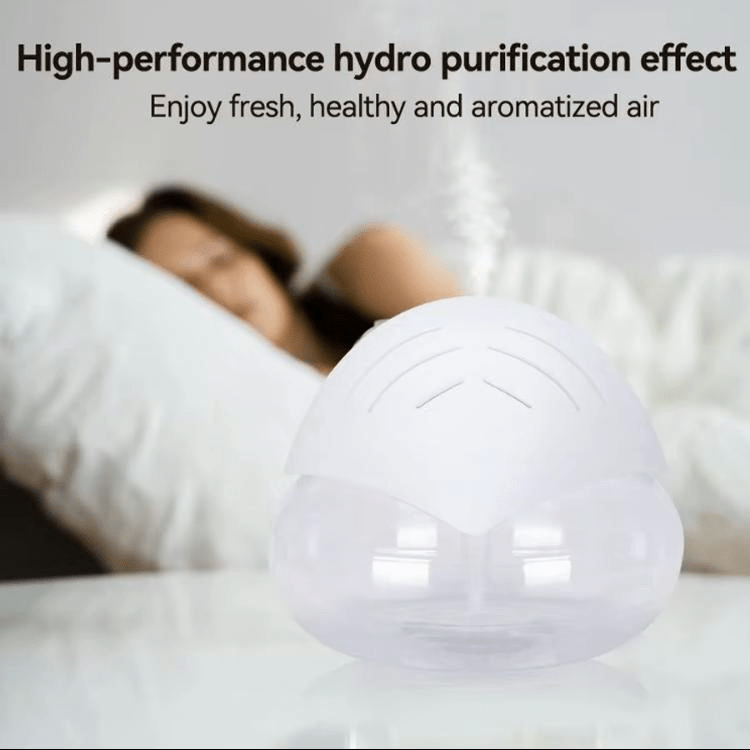 Air Purifier & Essential Oil Diffuser with LED Light - InspiredGrabs.com