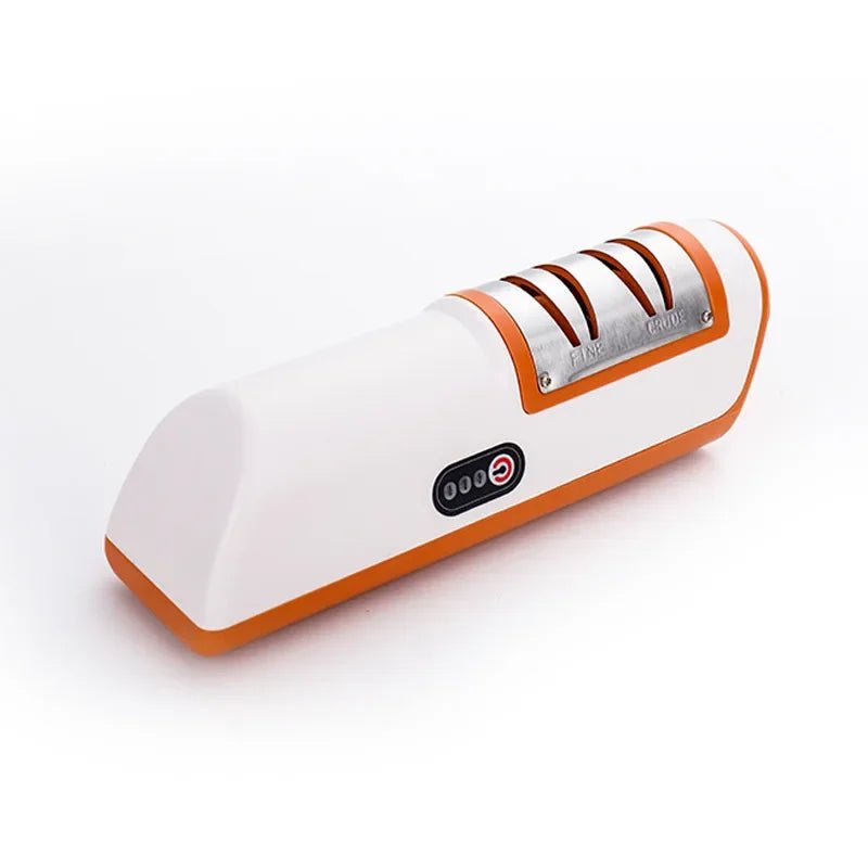 Automatic Electric Knife Sharpener – 4-Gear Multifunction Kitchen Blade Sharpener - InspiredGrabs.com