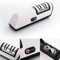 Thumbnail for Automatic Electric Knife Sharpener – 4-Gear Multifunction Kitchen Blade Sharpener - InspiredGrabs.com