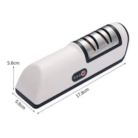 Thumbnail for Automatic Electric Knife Sharpener – 4-Gear Multifunction Kitchen Blade Sharpener - InspiredGrabs.com