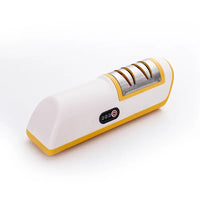 Thumbnail for Automatic Electric Knife Sharpener – 4-Gear Multifunction Kitchen Blade Sharpener - InspiredGrabs.com