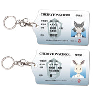 Thumbnail for BEASTARS Legosi Cosplay Acrylic Student Card Holder Keychain Card Case Bag Bank Card Holder Props - InspiredGrabs.com