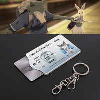 Thumbnail for BEASTARS Legosi Cosplay Acrylic Student Card Holder Keychain Card Case Bag Bank Card Holder Props - InspiredGrabs.com