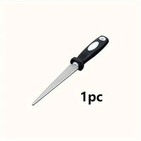 Thumbnail for Black Double-Sided Garden Tool Sharpener - InspiredGrabs.com