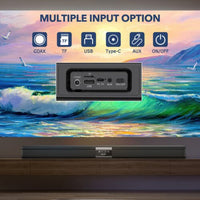 Thumbnail for Bluetooth 32 - Inch Soundbar with Powerful Bass - InspiredGrabs.com
