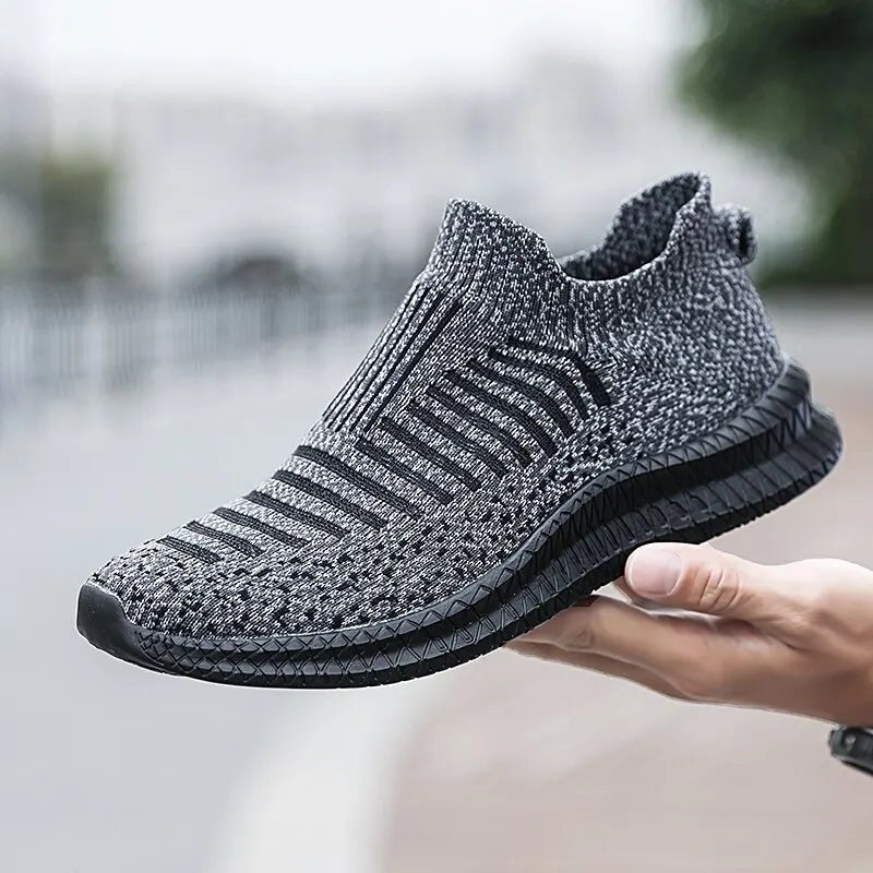 Breathable Comfort Men’s Running Sneakers - InspiredGrabs.com