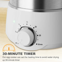 Thumbnail for CACHOO Electric Egg Cooker - 14 Egg Capacity - InspiredGrabs.com