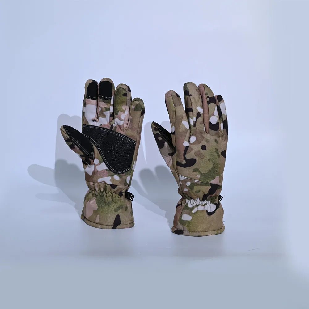 Camo Waterproof Winter Tactical Gloves – Insulated Hunting & Fishing Grip - InspiredGrabs.com