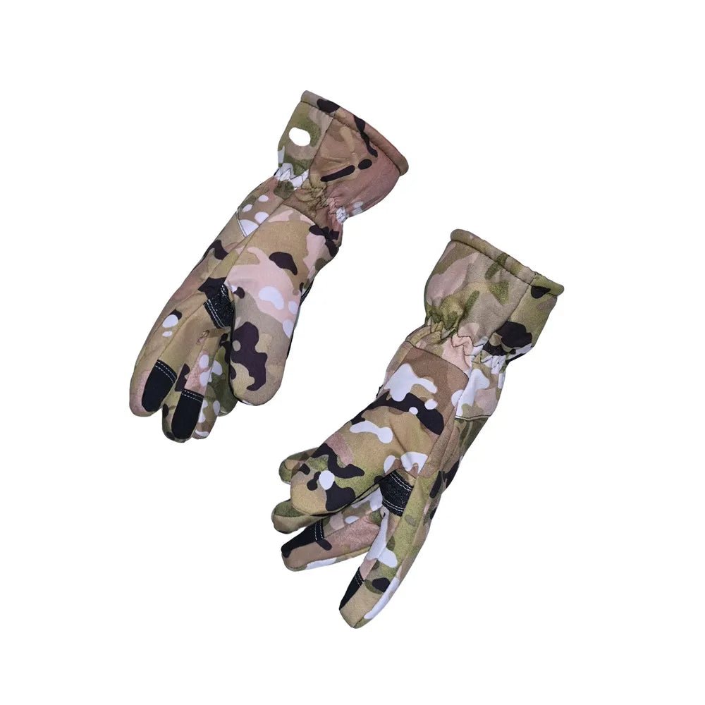 Camo Waterproof Winter Tactical Gloves – Insulated Hunting & Fishing Grip - InspiredGrabs.com