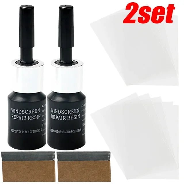 Car Glass Scratch & Crack Repair Kit – Nano Resin Solution - InspiredGrabs.com