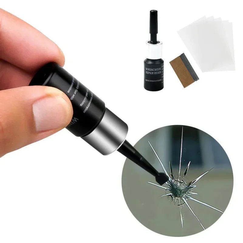 Car Glass Scratch & Crack Repair Kit – Nano Resin Solution - InspiredGrabs.com