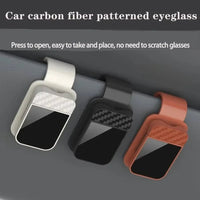 Thumbnail for Car Sun Visor Sunglasses & Ticket Clip – Black - InspiredGrabs.com