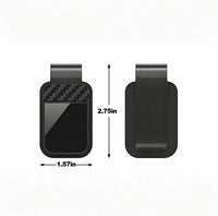 Thumbnail for Car Sun Visor Sunglasses & Ticket Clip – Black - InspiredGrabs.com