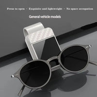 Thumbnail for Car Sun Visor Sunglasses & Ticket Clip – Black - InspiredGrabs.com