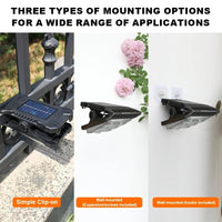 Thumbnail for Clip - on Solar Motion Sensor Security Light with 3 Modes - InspiredGrabs.com