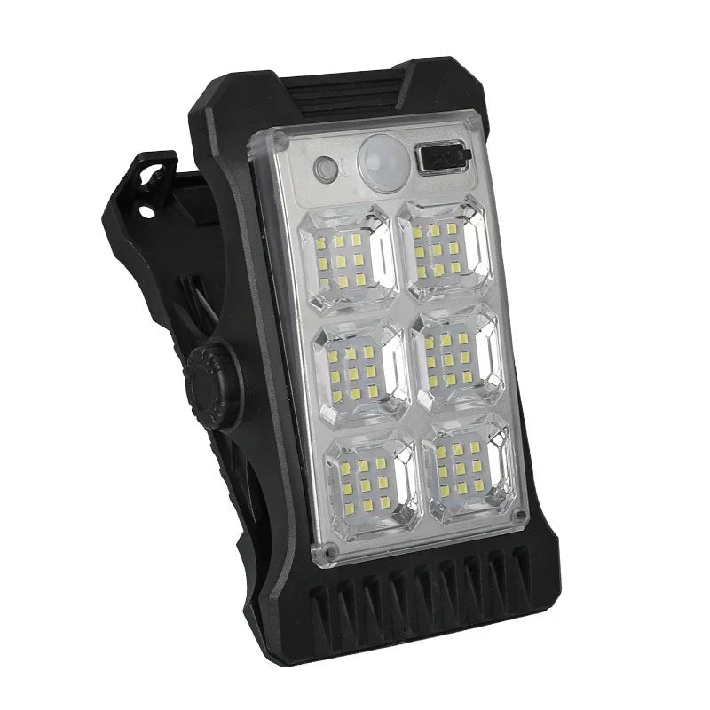 Clip - on Solar Motion Sensor Security Light with 3 Modes - InspiredGrabs.com