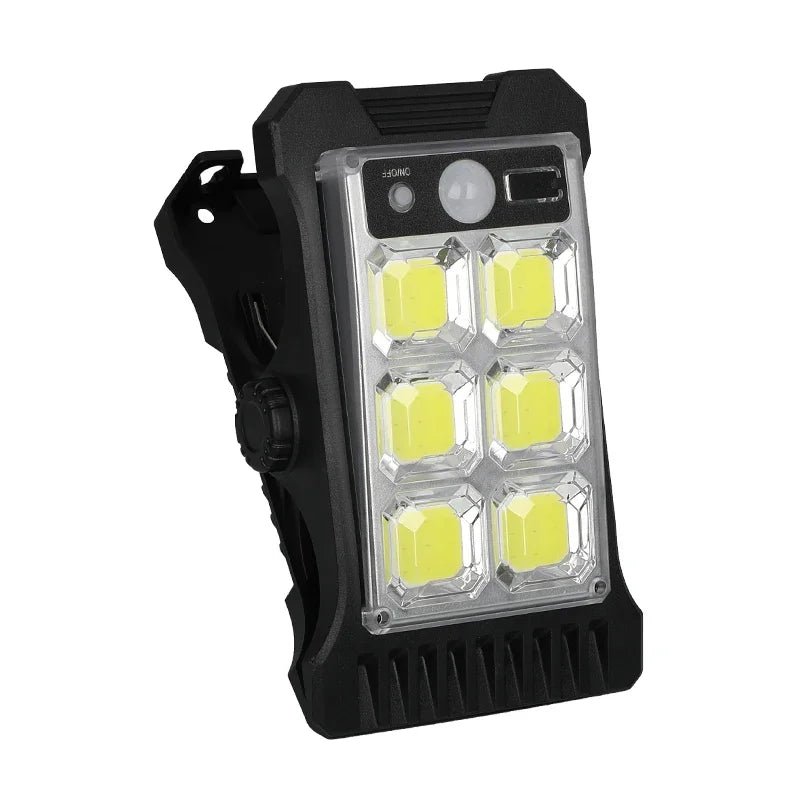 Clip - on Solar Motion Sensor Security Light with 3 Modes - InspiredGrabs.com